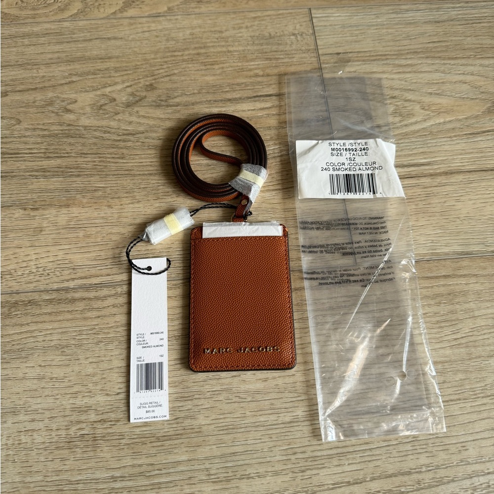 New Marc Jacobs Lanyard ID Holder